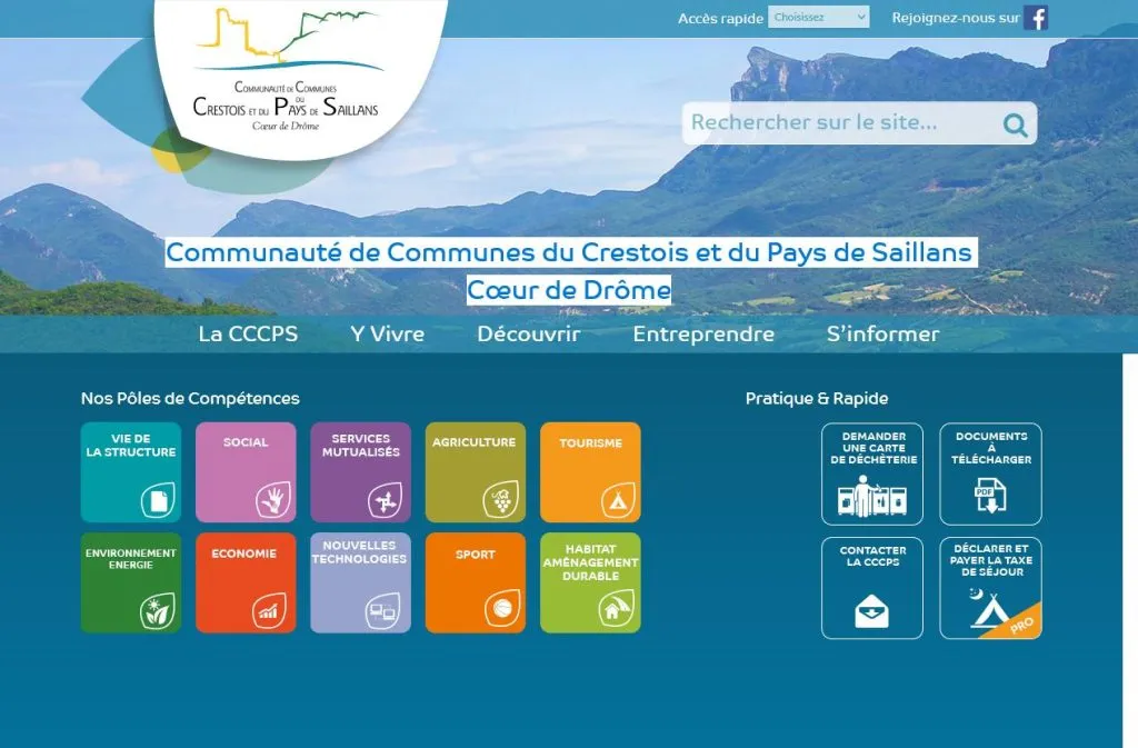 Communauté de Communes du Crestois et du Pays de Saillans Cœur de Drôme