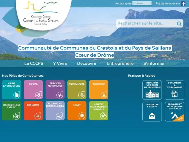Communauté de Communes du Crestois et du Pays de Saillans Cœur de Drôme